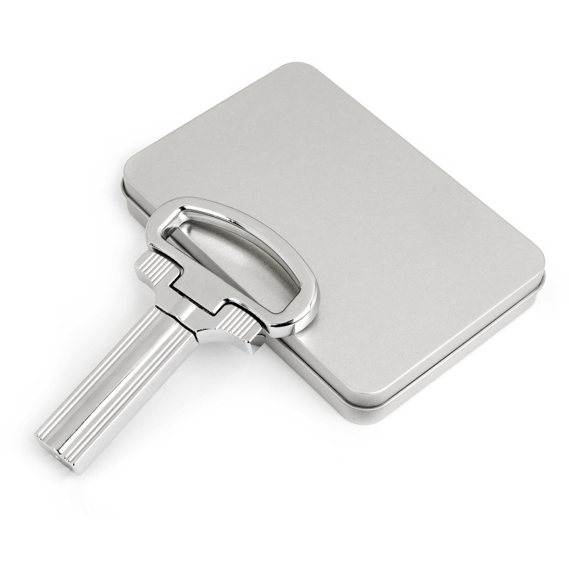 Ανοικτήρας κρασιού - φορητός με ατσάλινη βελόνα για φελλούς, βιντάζ στυλ, μονή συσκευασία