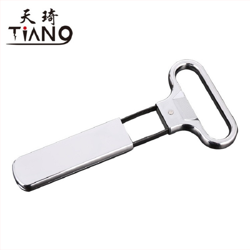 Prenosný otvárač na víno s oceľovou ihlou pre korky – vintage štýl, balenie po jednom kuse