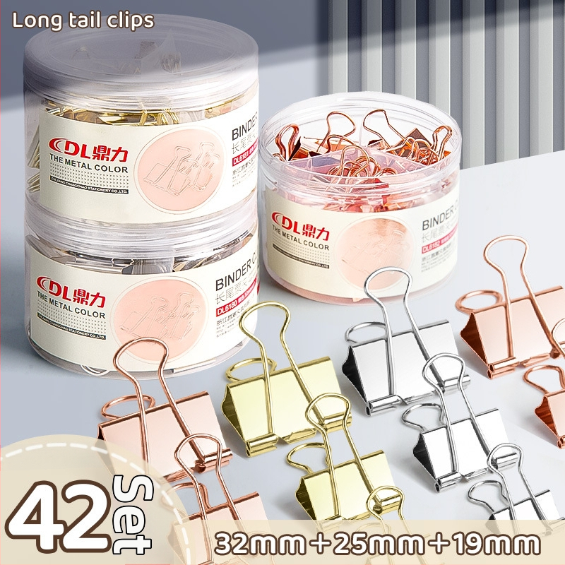 Dingli rozsdamentes acél irodai klipsz