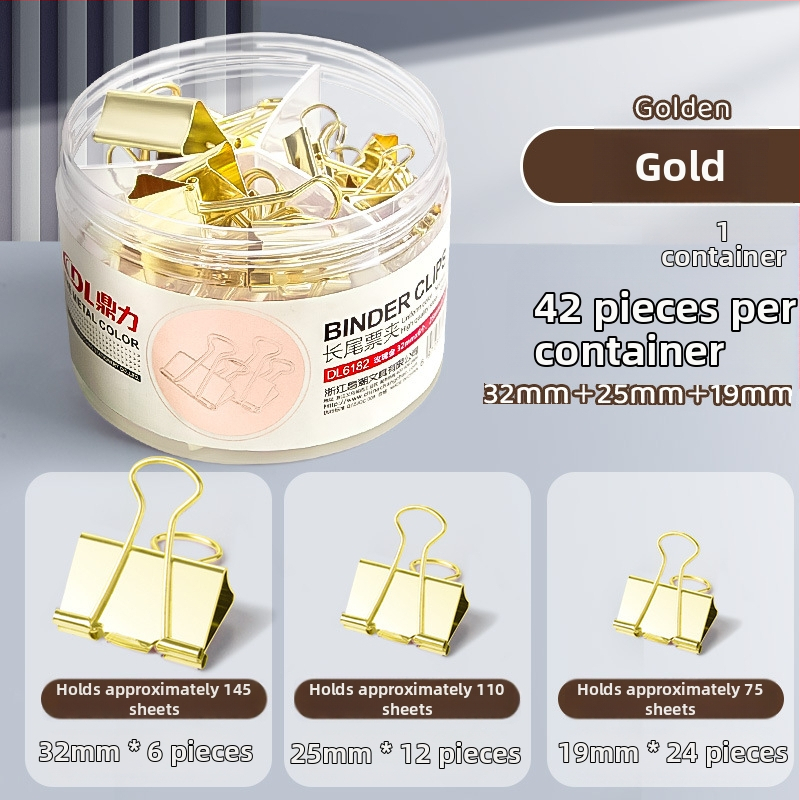 Dingli rozsdamentes acél irodai klipsz