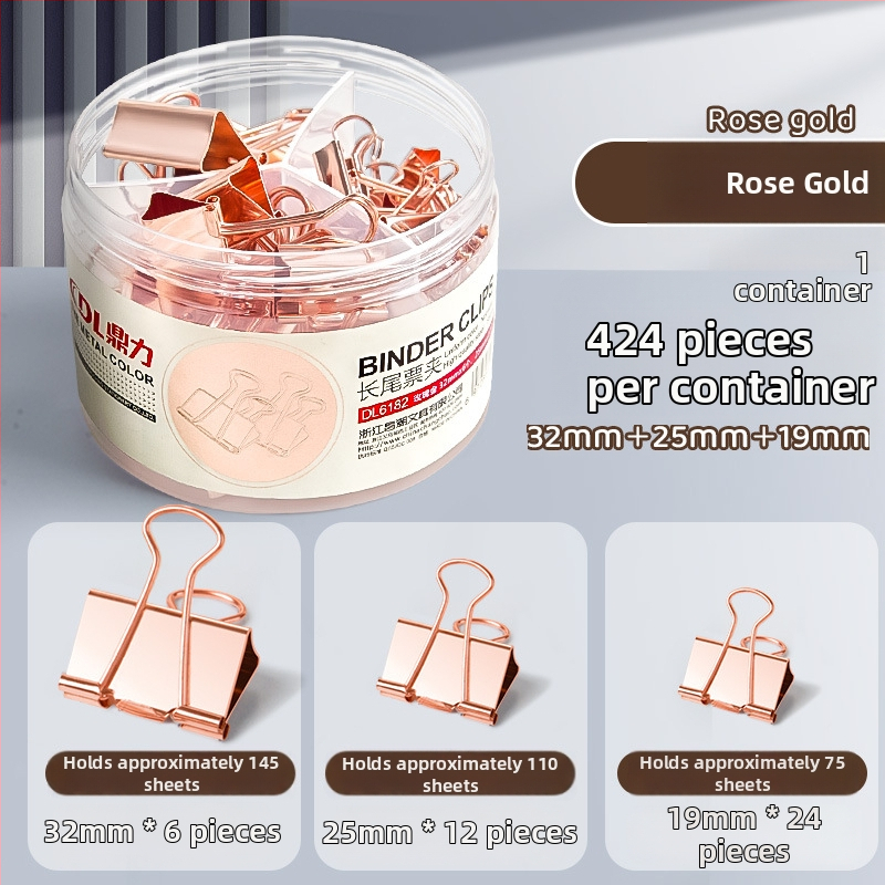 Dingli rozsdamentes acél irodai klipsz