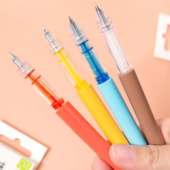 Point Stone 757 törölhető kazettás toll, rozsdamentes acél heggyel, műanyag test, 1 doboz 32 darab