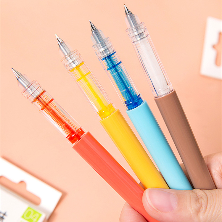 Point Stone 757 törölhető kazettás toll, rozsdamentes acél heggyel, műanyag test, 1 doboz 32 darab