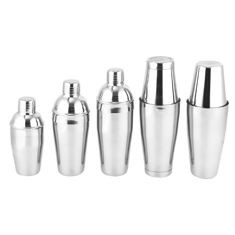 Set bar shaker-a od nehrđajućeg čelika s trostupanjskim bartender alatom – premium set pića