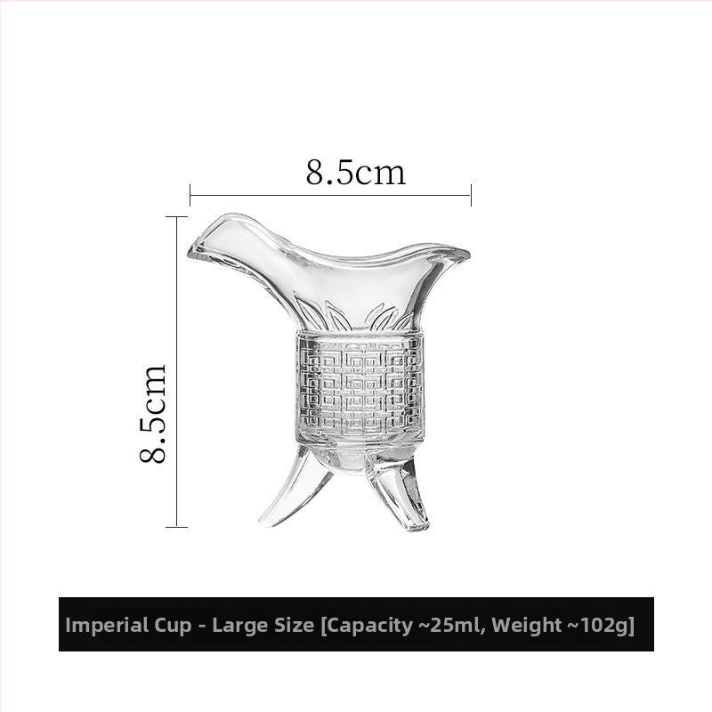 Szeszes italok pohara – egyszerű stílus, üveg anyag, 101–200 ml kapacitás, 1 db