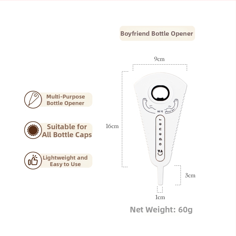 Mágneses üvegnyitó hűtőmágnesz – Többfunkciós sörös és konzerves kupaknyitó, Anyag: selyemvirág, Stílus: Univerzális, Modell: F96667SJ9S965M, Első osztályú minőség