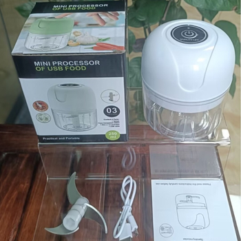 Ασύρματος μίνι κόπτης σκόρδου με 3 λεπίδες, 3 ταχύτητες, χωρητικότητα <1 L, μέχρι 10.000 rpm, ≤36 V