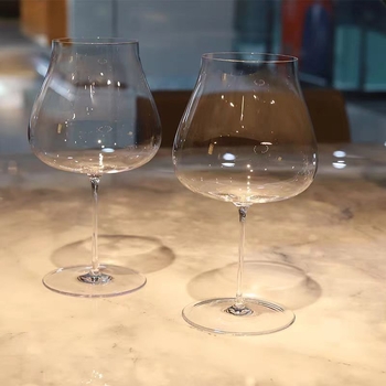 Kristály boros pohár – Modern minimalista stílus, Testreszabható feldolgozás, Első osztályú minőség, Egyedi csomagolás