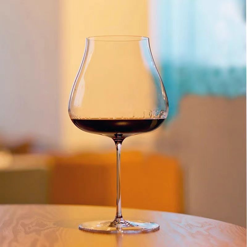 Kristály boros pohár – Modern minimalista stílus, Testreszabható feldolgozás, Első osztályú minőség, Egyedi csomagolás