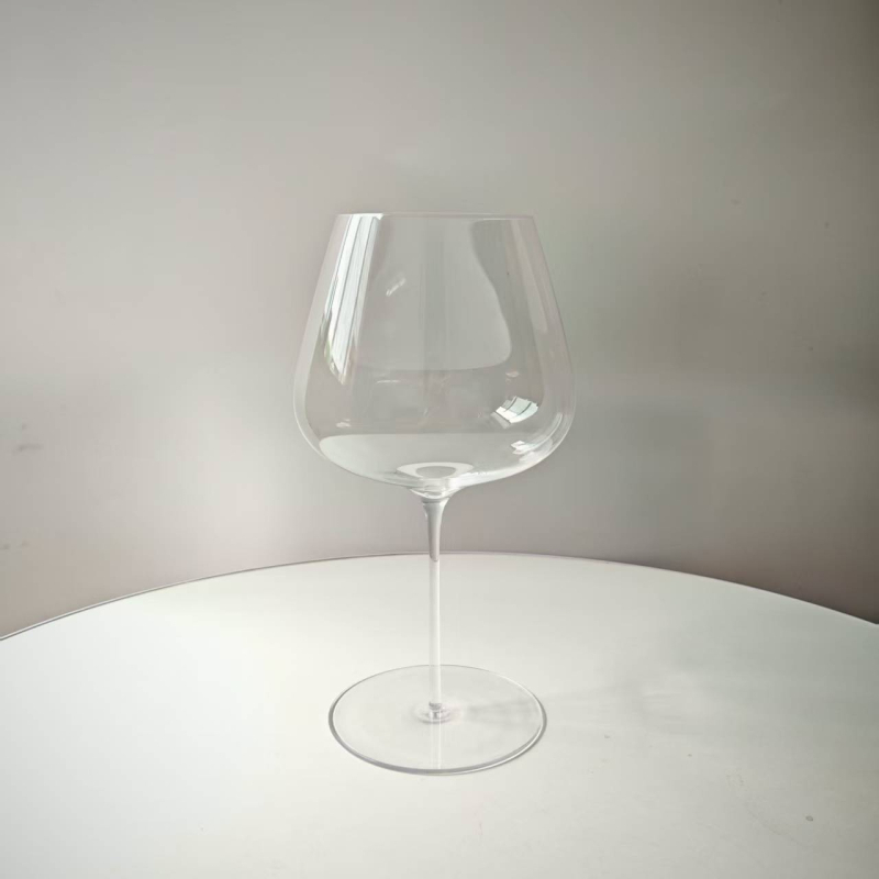 Kristály boros pohár – Modern minimalista stílus, Testreszabható feldolgozás, Első osztályú minőség, Egyedi csomagolás