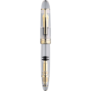 Moonman P140 Prozirno demonstracijsko pero – klipno punjenje, Iridij vrh, tijelo od smole