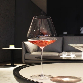 JMN kristalna čaša za crveno vino, ručno izrađena, ultra-tanka, elegantan stil laganog luksuza
