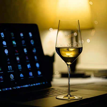 JMN kristalna čaša za crveno vino, ručno izrađena, ultra-tanka, elegantan stil laganog luksuza