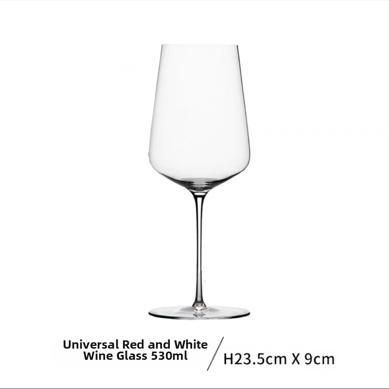 JMN kristalna čaša za crveno vino, ručno izrađena, ultra-tanka, elegantan stil laganog luksuza