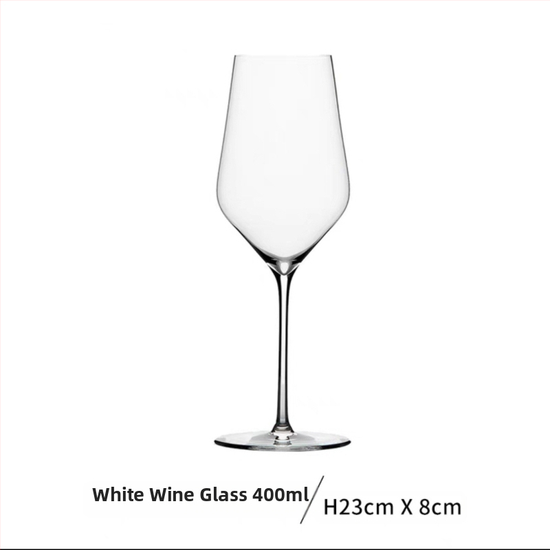 JMN kristalna čaša za crveno vino, ručno izrađena, ultra-tanka, elegantan stil laganog luksuza