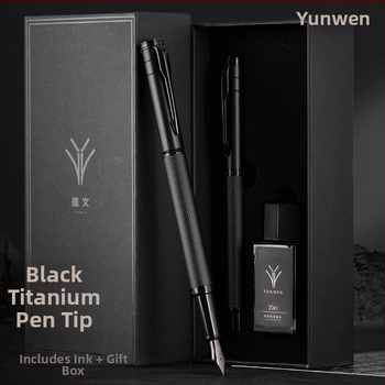 Pero za kaligrafiju za vježbu, muško premium pero sa zamjenjivim spremnikom tinte, elegantno uredsko potpisno pero