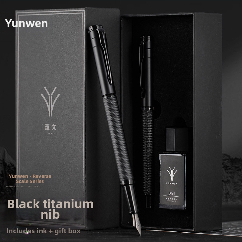 Pero za kaligrafiju za vježbu, muško premium pero sa zamjenjivim spremnikom tinte, elegantno uredsko potpisno pero
