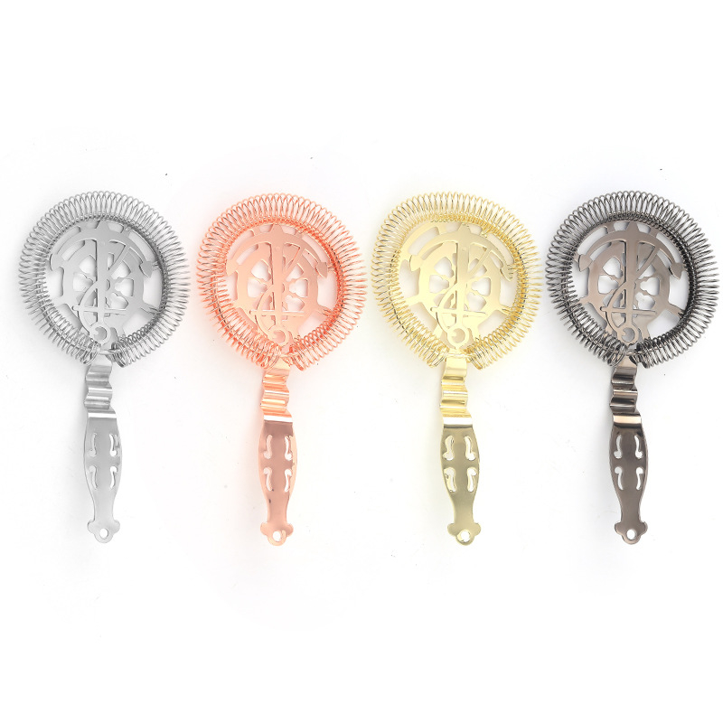 Φίλτρο κοκτέιλ από ανοξείδωτο ατσάλι 304, 87 γρ., μονή συσκευασία, OPP σακούλα