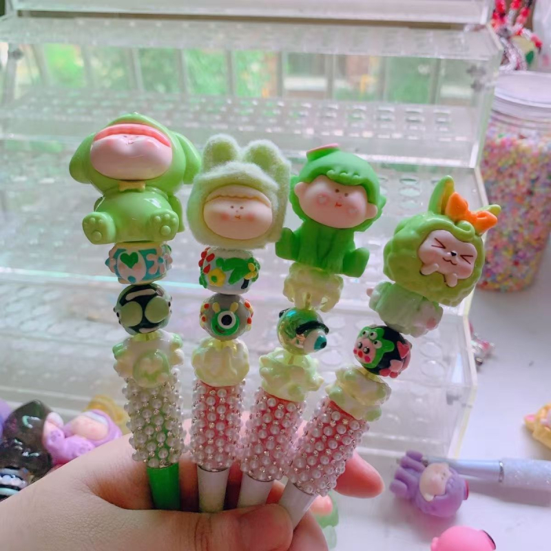 Angeman Forgó Gyöngy Toll – Kézzel Rajzolt Gyöngyök, Gömb Tollal, Importált