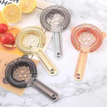 Filter za koktele od nehrđajućeg čelika s oblikom srca, nepravilnim oblikom, odjeljivač leda i mrežica za led — Chef Wang, 90 g