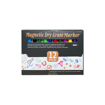 Magnetska olovka za ploču za djecu s tintom na bazi vode, izbrisiva, širina linije 2 mm, model G-208B12
