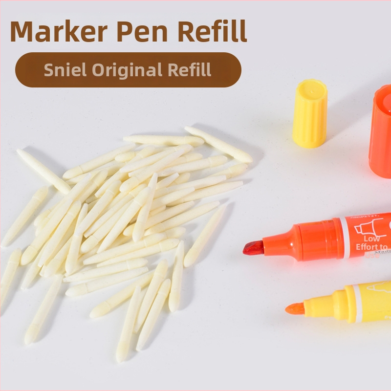 Snier zamjenski vrh markera - vlaknasti materijal, dvostrani, 2 mm okrugli vrh / 4 mm ravni vrh