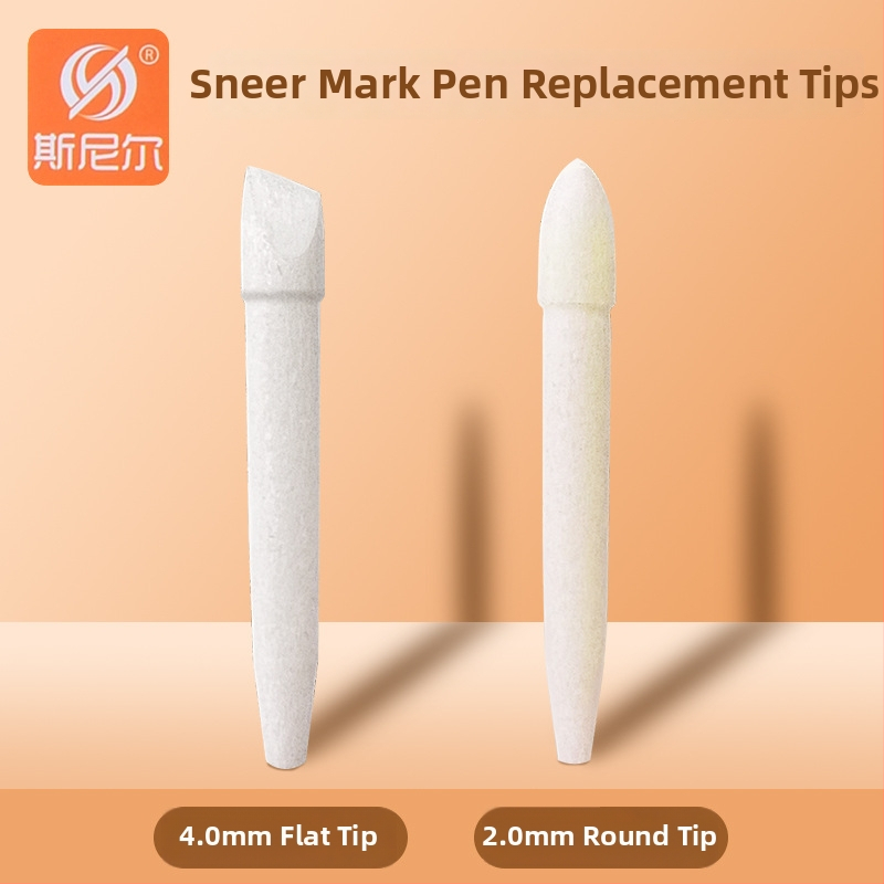 Snier zamjenski vrh markera - vlaknasti materijal, dvostrani, 2 mm okrugli vrh / 4 mm ravni vrh
