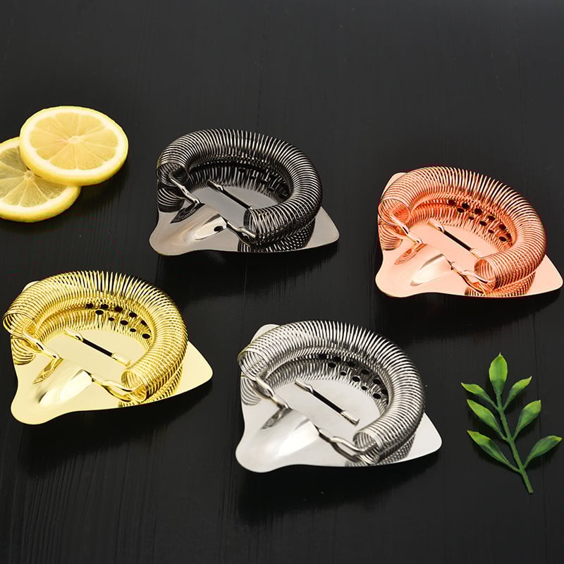 Riphel Rozsdamentes acél koktéljégszűrő - Modern egyszerűség, 107 g, egycsomagos csomagolás