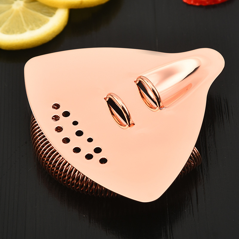 Riphel Rozsdamentes acél koktéljégszűrő - Modern egyszerűség, 107 g, egycsomagos csomagolás