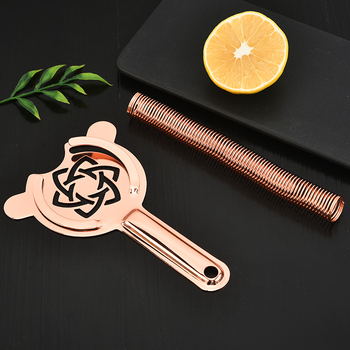 Li Fei rozsdamentes acél koktél-jégszűrő, 304-es rozsdamentes acél, modern minimalist design, 2020 téli forgalomba hozatal, 90 g