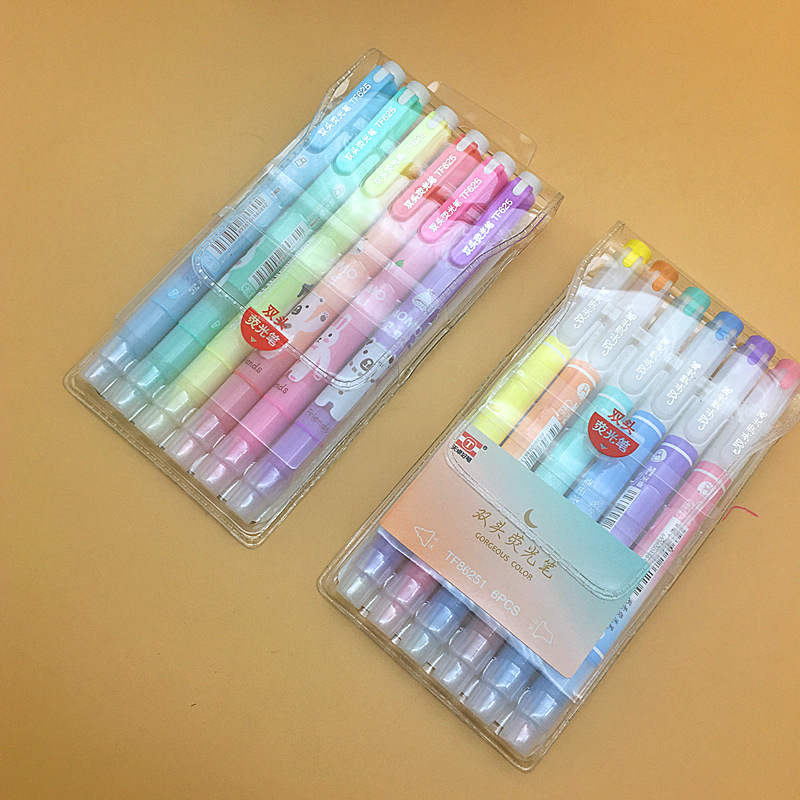 TF625 dvostrani fluoresceni marker s plastičnim kućištem, model 625, pakiran u setovima od 20 komada