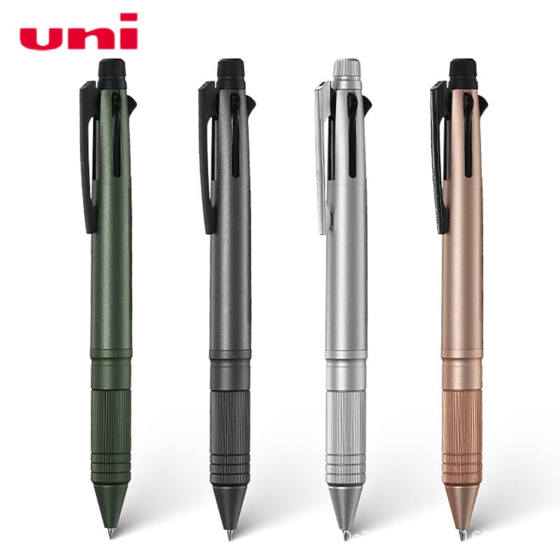 Pix 5 în 1 Uni/Mitsubishi MSXE5-2000A cu pix cu patru culori și creion mecanic; marcă: uni/mitsubishi pencil; tip: Press; importat: Da