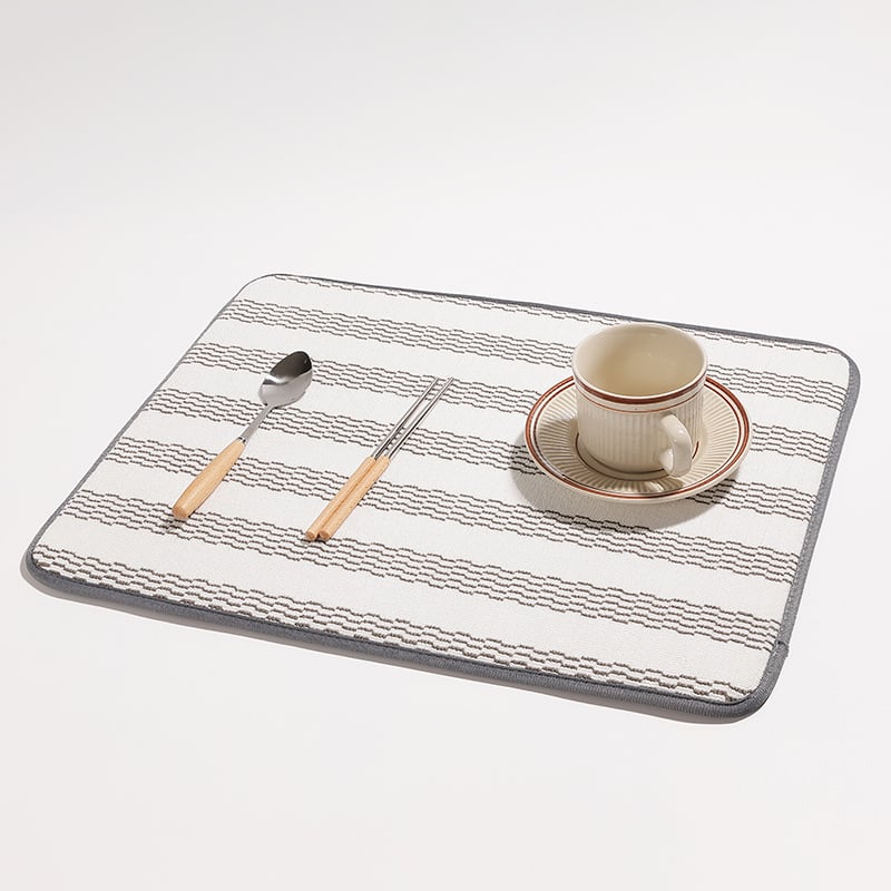 Covoraș de bucătărie din microfibră, pătrat, stil Nordic, calitate premium