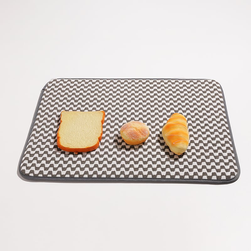 Covoraș de bucătărie din microfibră, pătrat, stil Nordic, calitate premium