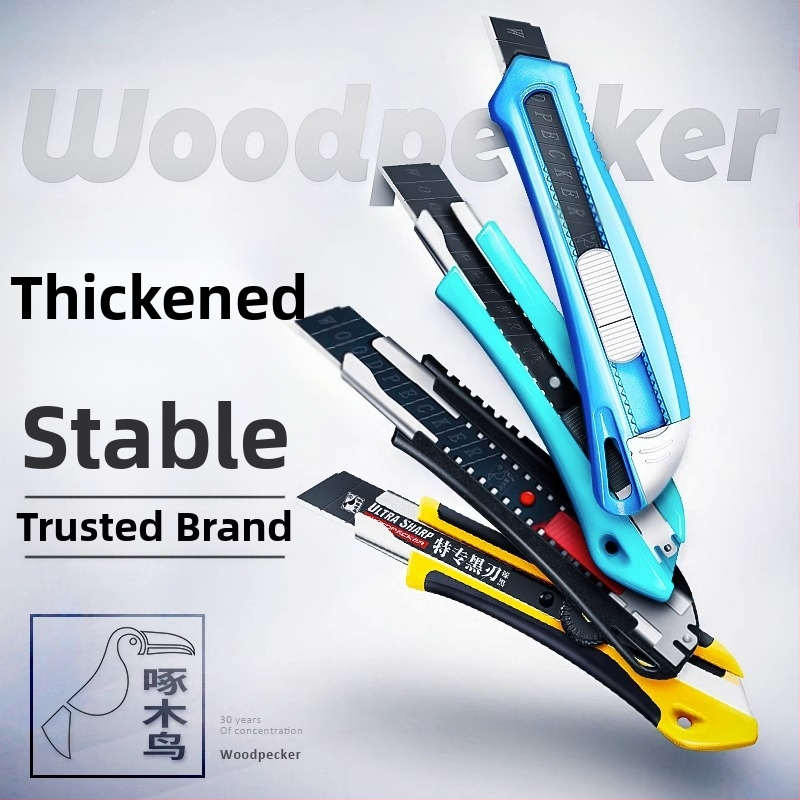 Woodpecker FD-7810 industrijski veliki nož za tapete, tijelo od aluminijske legure, teški, oštrica 158×38, neto težina 50