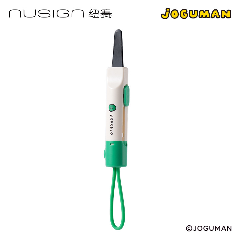 Nazubljeni otvarač kutija NS066, materijal metal+ABS, ukupna duljina 135 mm, oštrica 135×20 mm