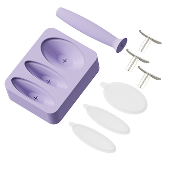 Szilikon arcroller és jégforma – Élelmiszer-minőségű sminkeszköz (Nettó tartalom: 217; Eredet: Shenzhen; Mindenki számára)