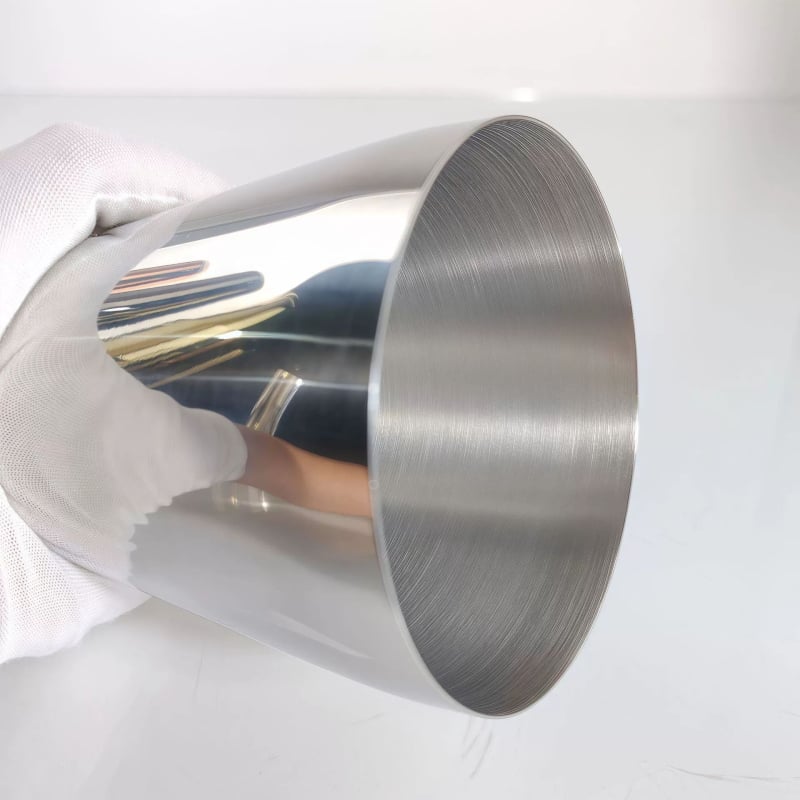 Boston koktél shaker rozsdamentes acélból | modern minimál stílus; logó nyomtatás lehetséges; Creative márka (Vastagság 0,7 mm; Súly 410 g; Anyag: rozsdamentes acél)