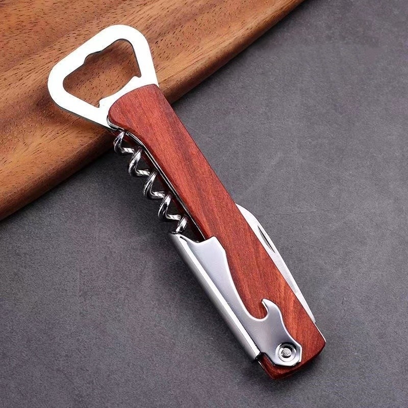 Xintonghui Многофункционална отварачка за червено вино — неръждаема стомана, модел 001