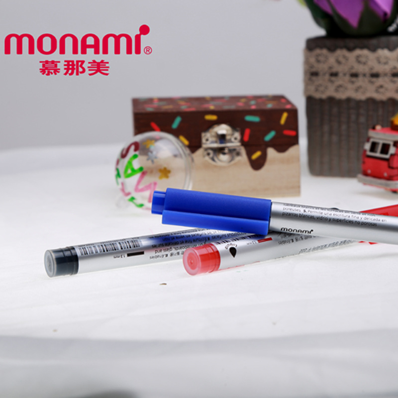 Monami 05029 Marker za ploču, vodno-baziran, s filc vrhom, izbrisiv, debljina linije 1,3 mm