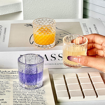 Two bars szeszes italt pohár, üveg, kapacitás 1–100 ml, modern egyszerű stílus, egyedi csomagolás