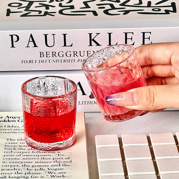 Two bars szeszes italt pohár, üveg, kapacitás 1–100 ml, modern egyszerű stílus, egyedi csomagolás