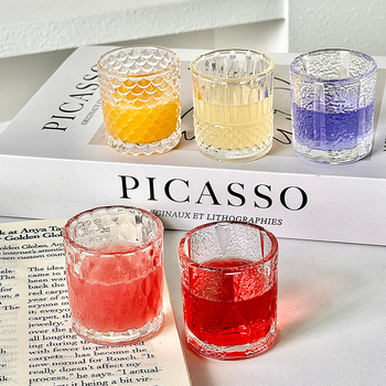 Two bars szeszes italt pohár, üveg, kapacitás 1–100 ml, modern egyszerű stílus, egyedi csomagolás