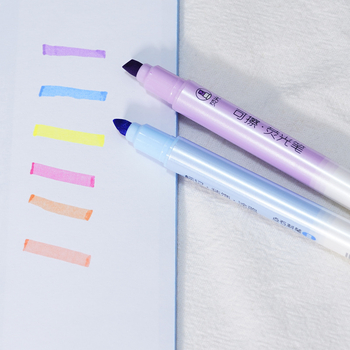 Dotted Stone DS-823 Törölhető, kétoldalas kiemelő Toll