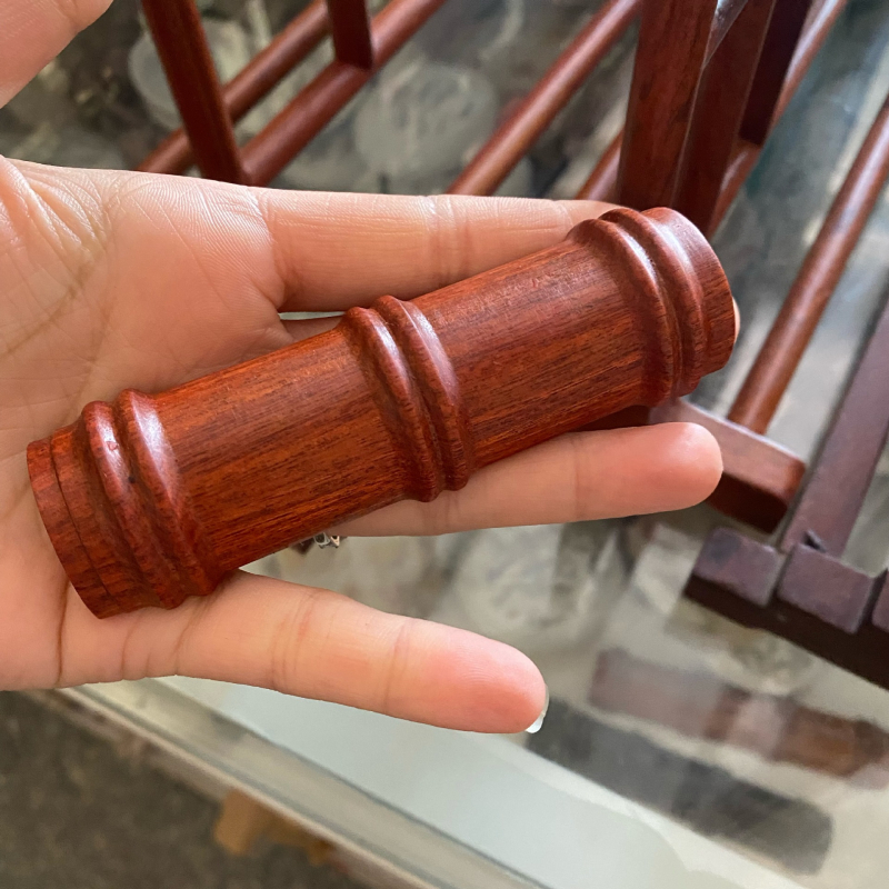 Suport pix cu formă de dragon Zhao Bizhuang, catalpa mahogany, model 3425423, logo imprimat, fără personalizare, neimportat