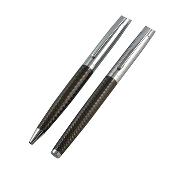 Fém golyóstoll virág gravírozással, 0.7–1.0 mm tollhegy, SY-533, egyedi logó nyomtatás