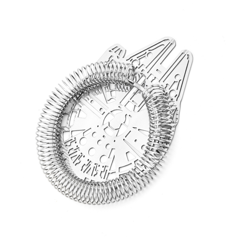 Φίλτρο πάγου από ανοξείδωτο ατσάλι και διαχωριστής κρασιού για μπαρ, μοντέρνο στυλ απλότητας, πρώτης κλάσης ποιότητα, μονή συσκευασία