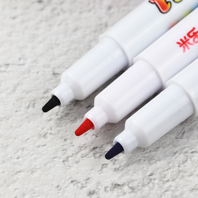 Baoke 3924A Σετ μαρκαδορων πίνακα λευκού, πλαστικό περίβλημα, συσκευασμένο σε κουτί, κατάλληλο για επιφάνειες πίνακα λευκού και γυαλί