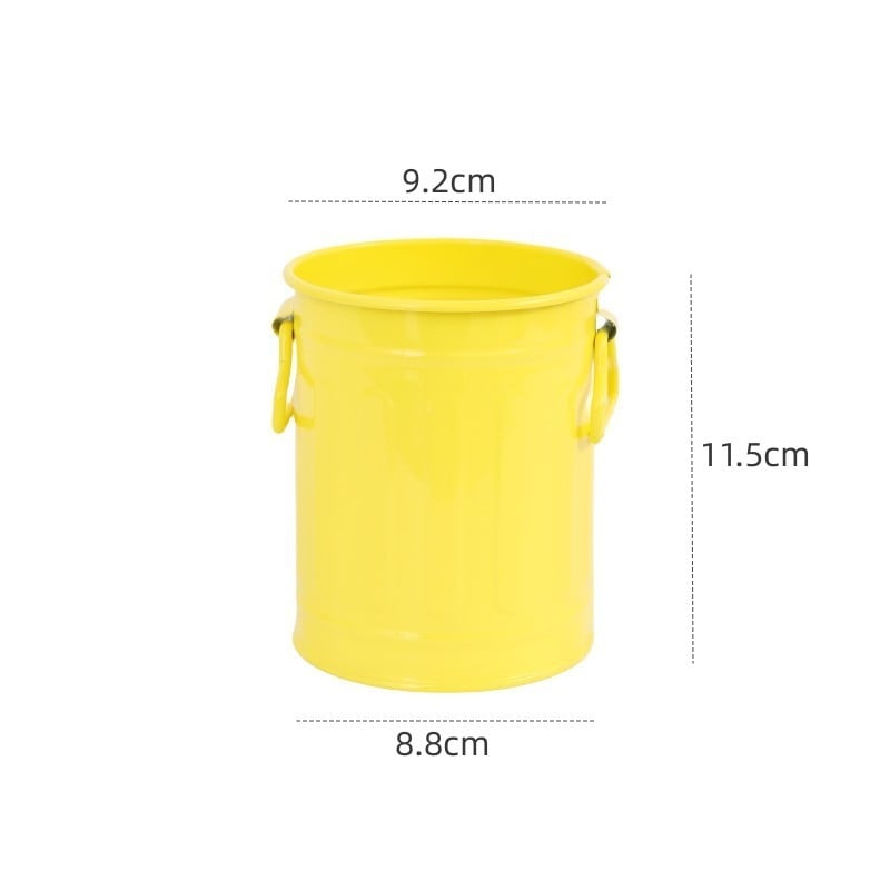 Държач за писалки за бюро, метален, кръгъл, Fool beauty — настолен органайзер за канцеларски принадлежности