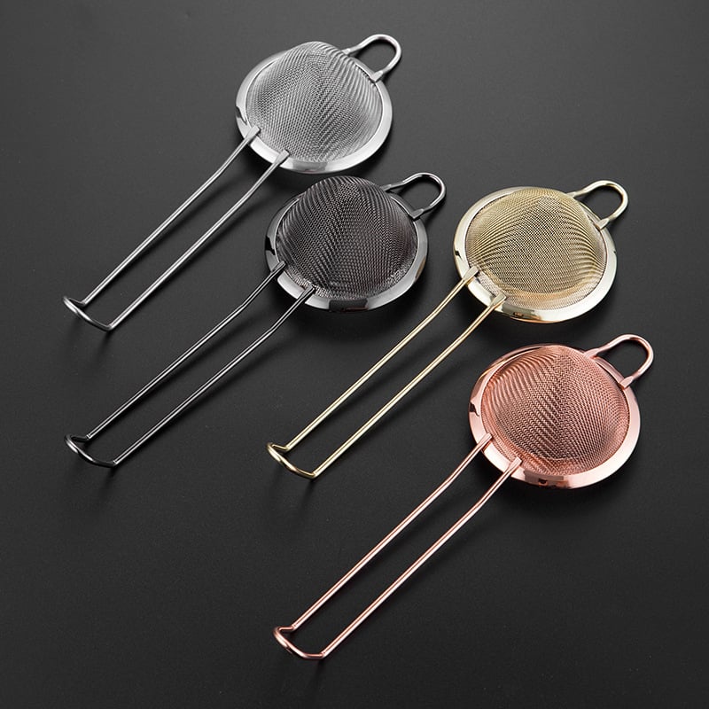 Sită triunghiulară din oțel inoxidabil, conică, ustensilă de bar, 1 bucată